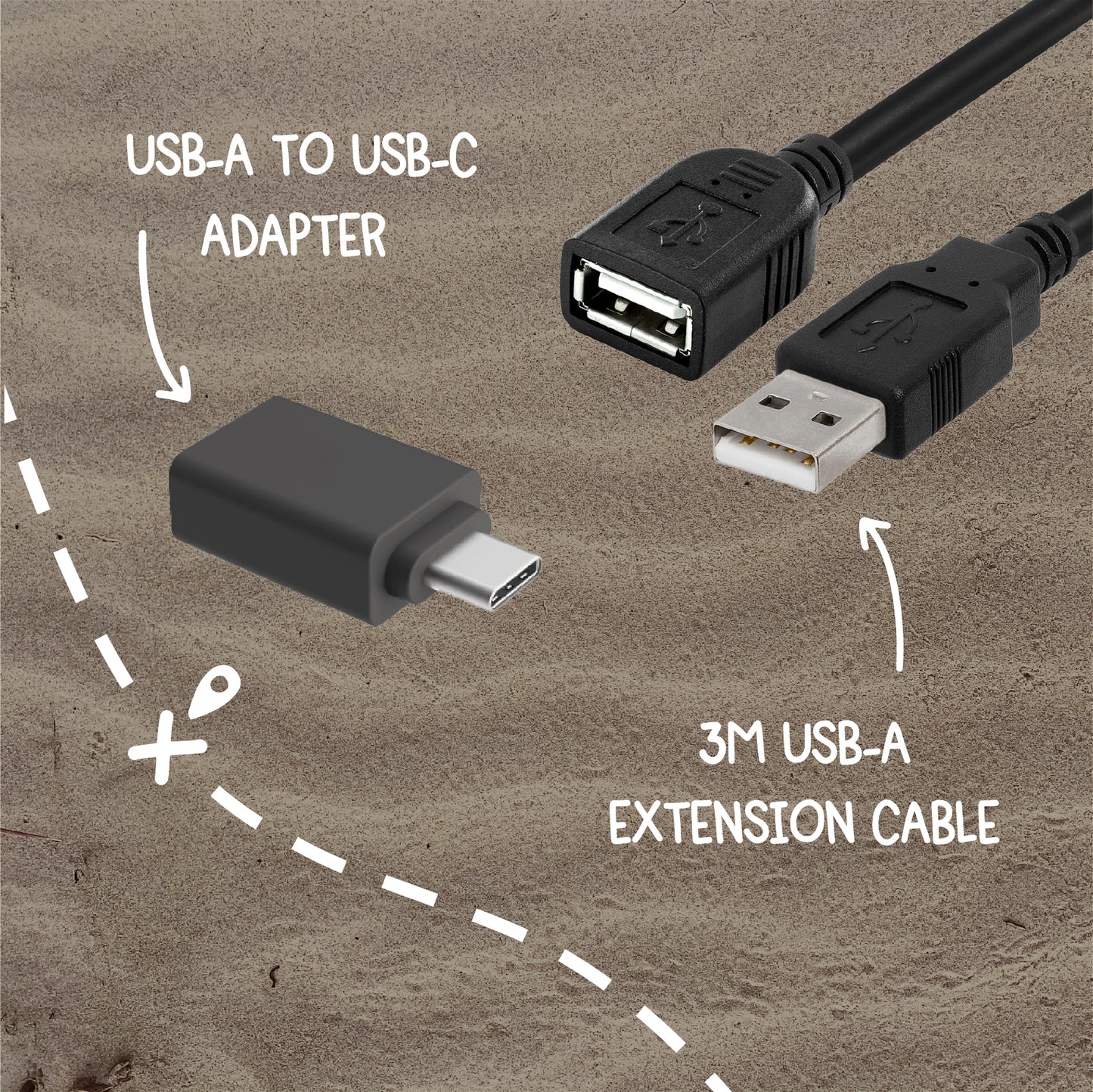 ProjectX USB GPS Bundle for PC or Laptop