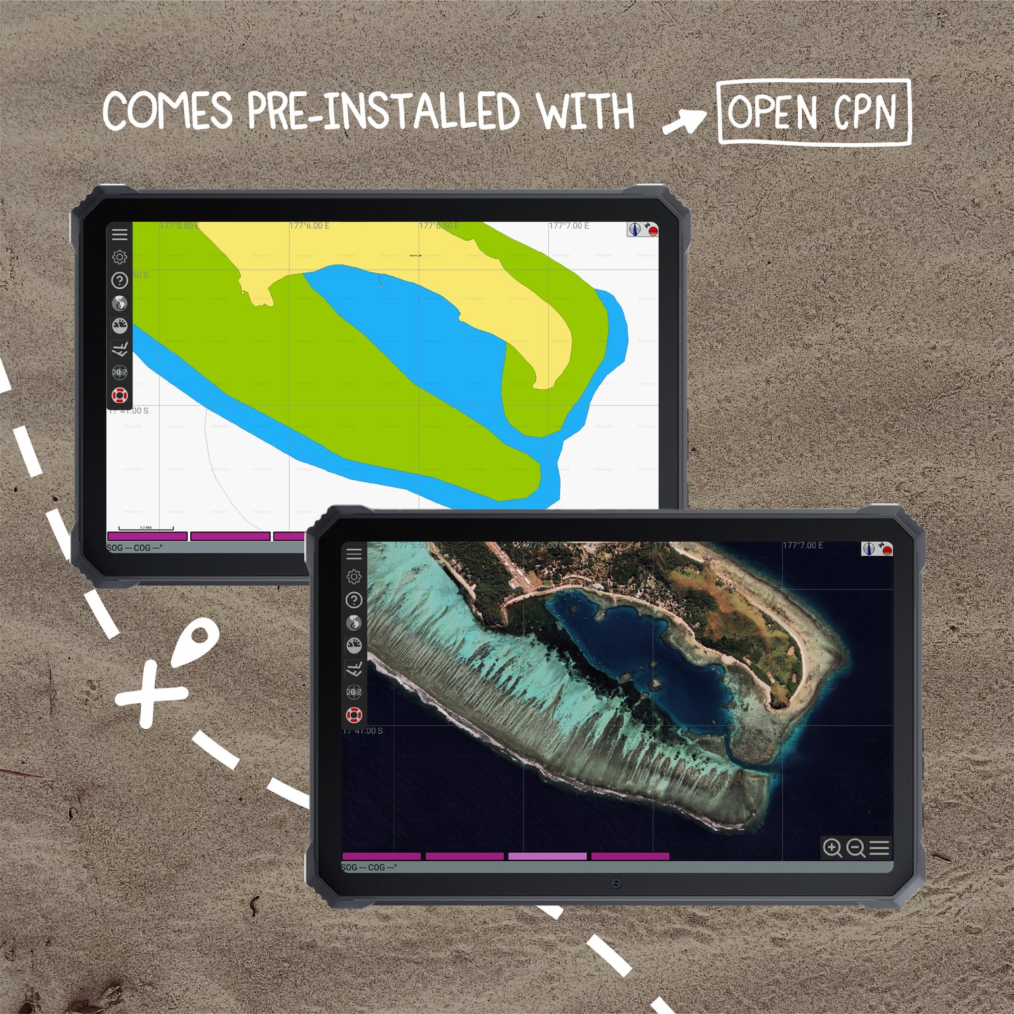 ProjectX 10.4" Rugged Android Tablet – South West Pacific - 256GB + SD Storage